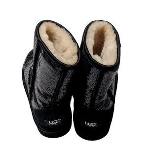 Ugg Sequins Medi Classic Boot Black
